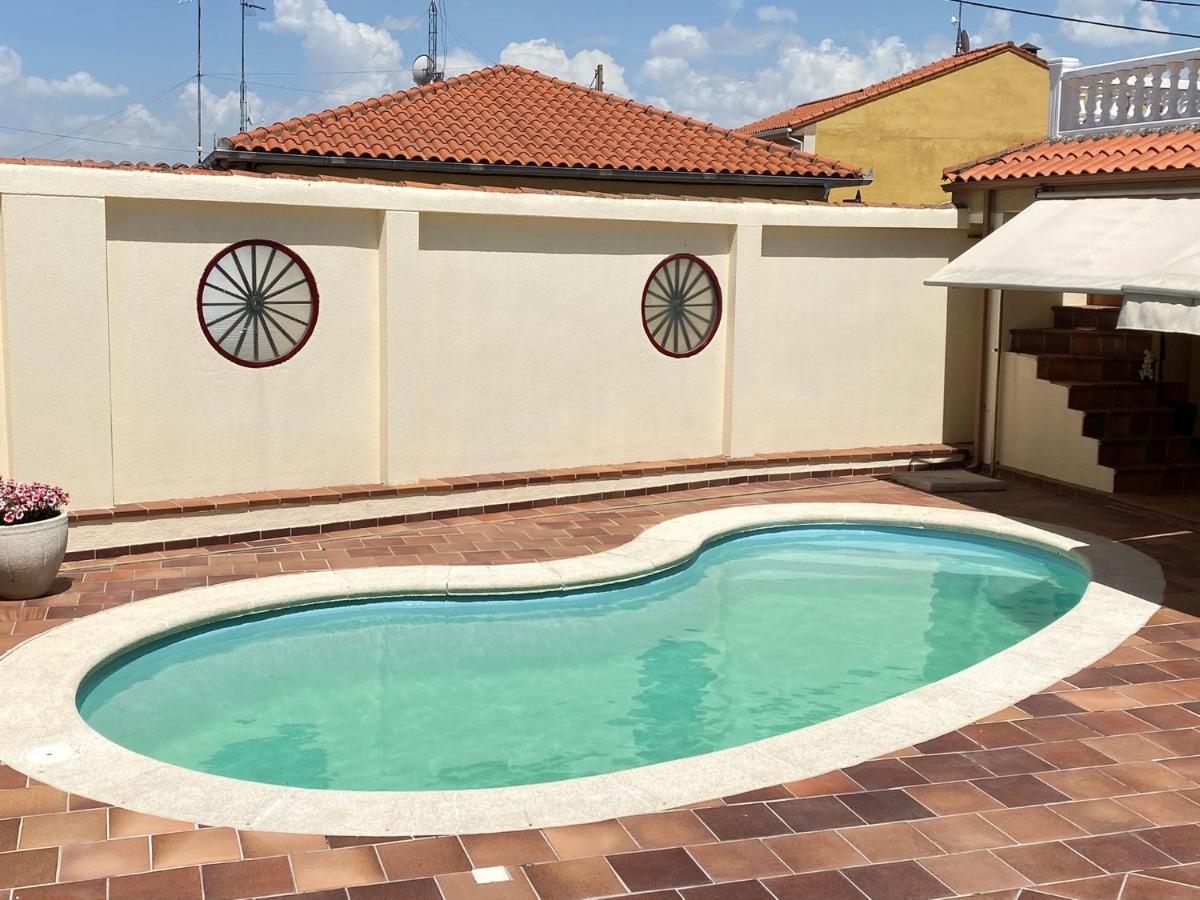 Casa Pedraza Con Piscina Privada Villa Machacon Exterior photo